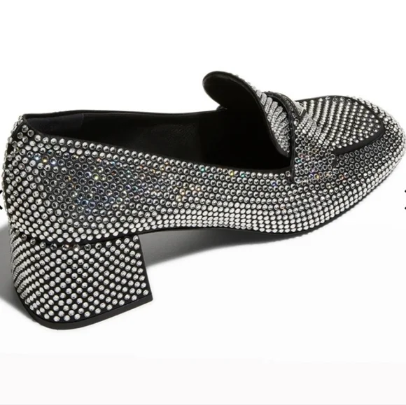 PRADA Crystal Loafers - Picture 6 of 16
